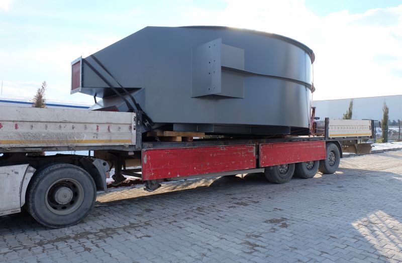 Cooler Discharge Hood