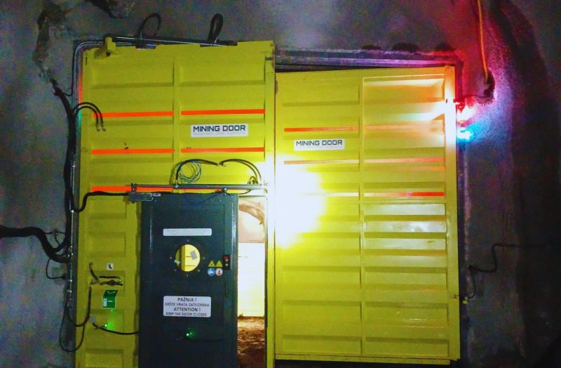 MINING DOOR – AUTOMATIC DOOR SYSTEMS